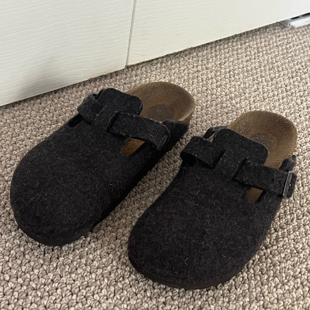 Birkenstock Boston Wool Felt Clogs